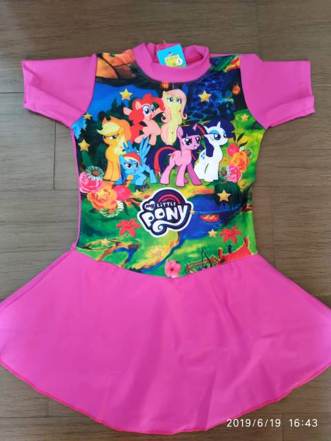BAJU RENANG ROK GAMBAR ANAK TANGGUNG ANAK SD 5-9thn