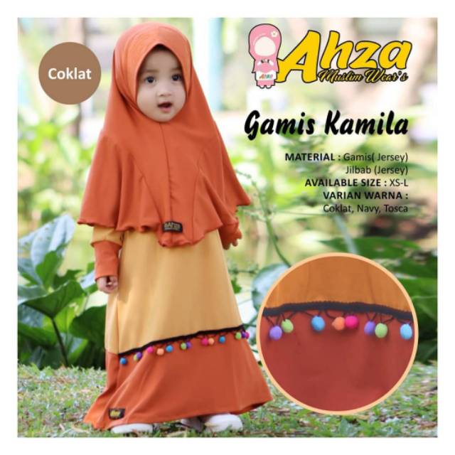 Gamis KAMILA by Ahza Collection