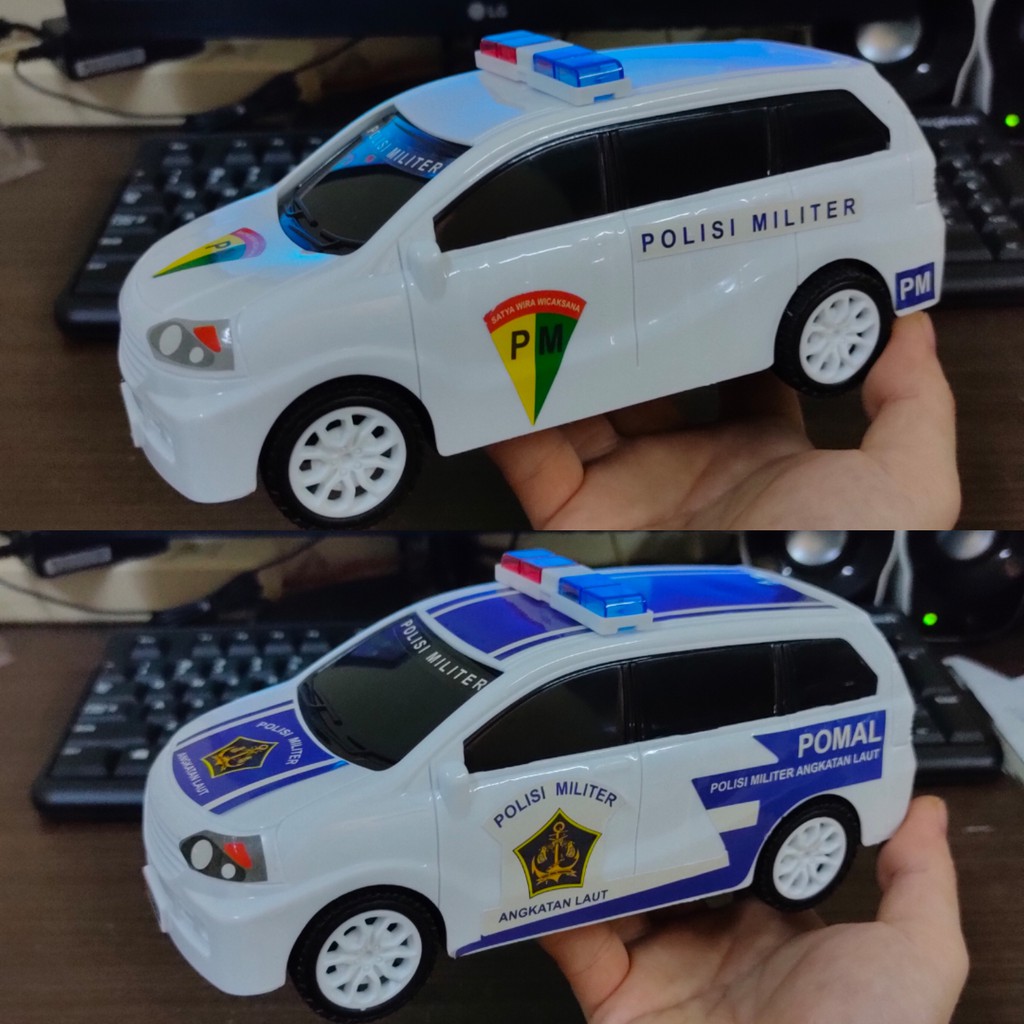 Mainan Mobil Polisi Avanza - Mainan Diecast