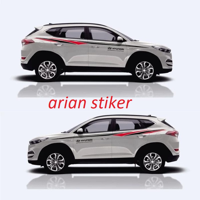 Stiker Mobil Hyundai Stiker Cutting List Body Mobil Hyundai Terbaru