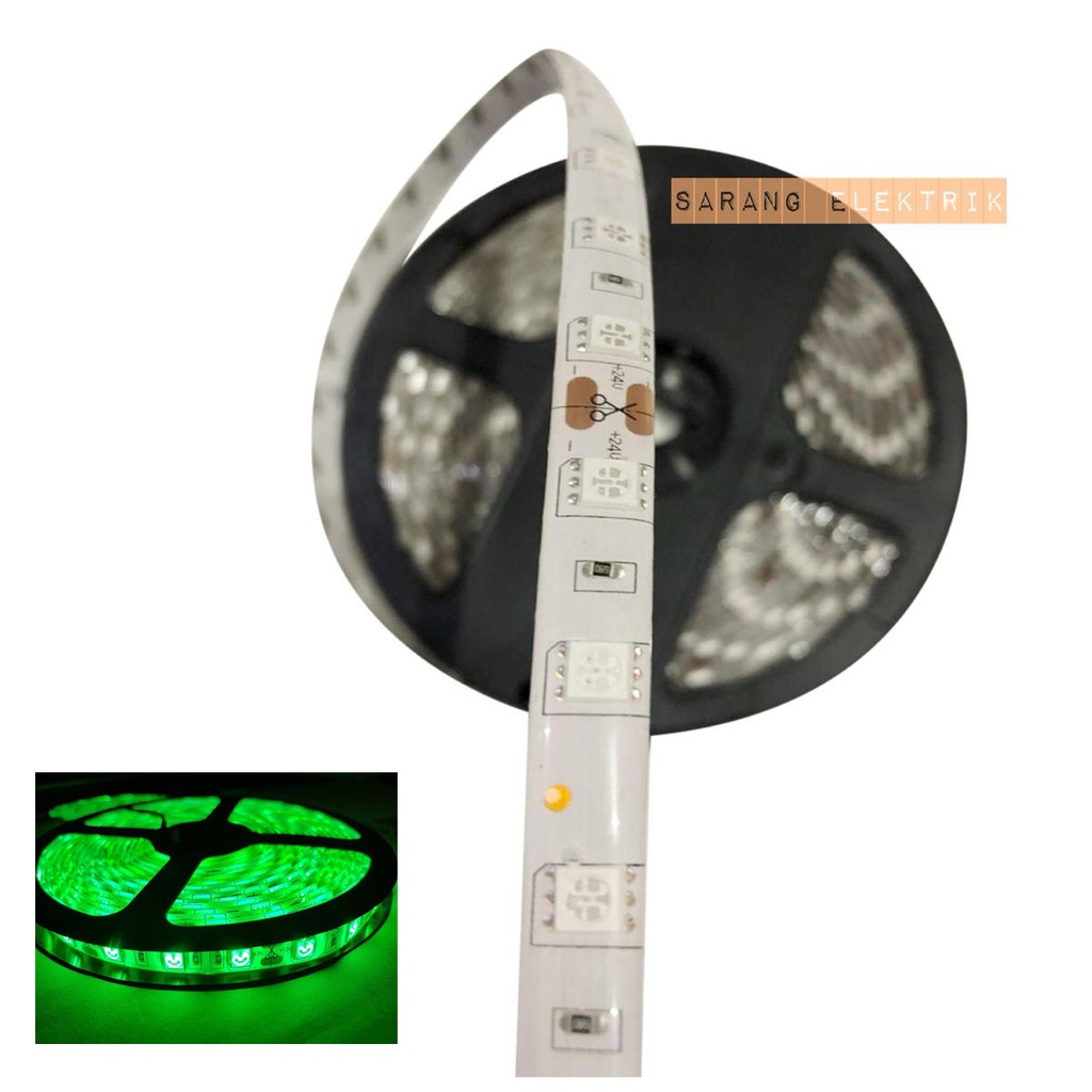 Seinz Lampu Led Strip 5050 24V IP44 outdoor waterproof