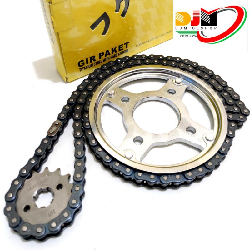 Gear Set Git Paket Fukukawa CB 150R 428H-124L-45T-15T