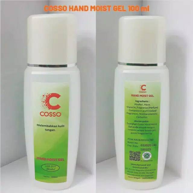 Hand sanitizer Cosso by Rinna Diazella