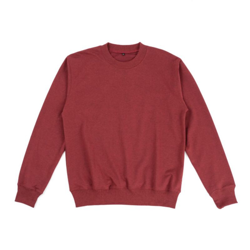Sweater Crewneck Maroon