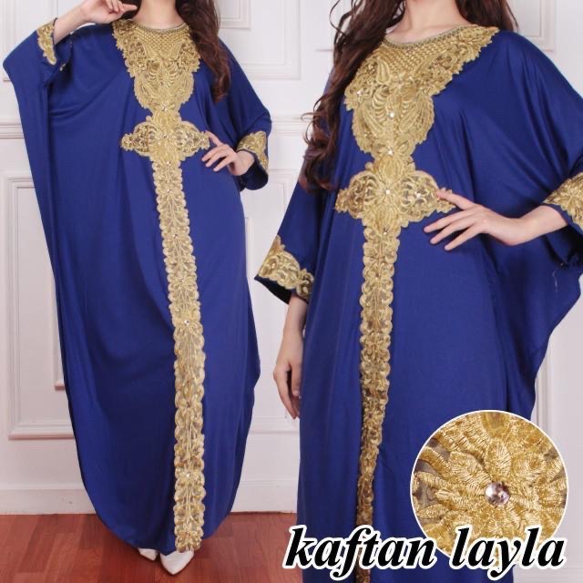 SALE JC/ZR Kaftan kayla jumbo / Kaftan Wanita murah / Kaftan lebaran 2020 / Gamis kaftan murah