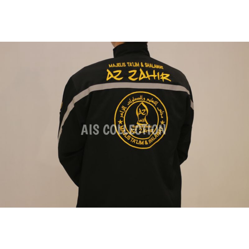 Jaket AZ ZAHIR ZAHIR MANIA Majelis Rosululloh Bahan HIGHT TWIS SELICA Adem halus