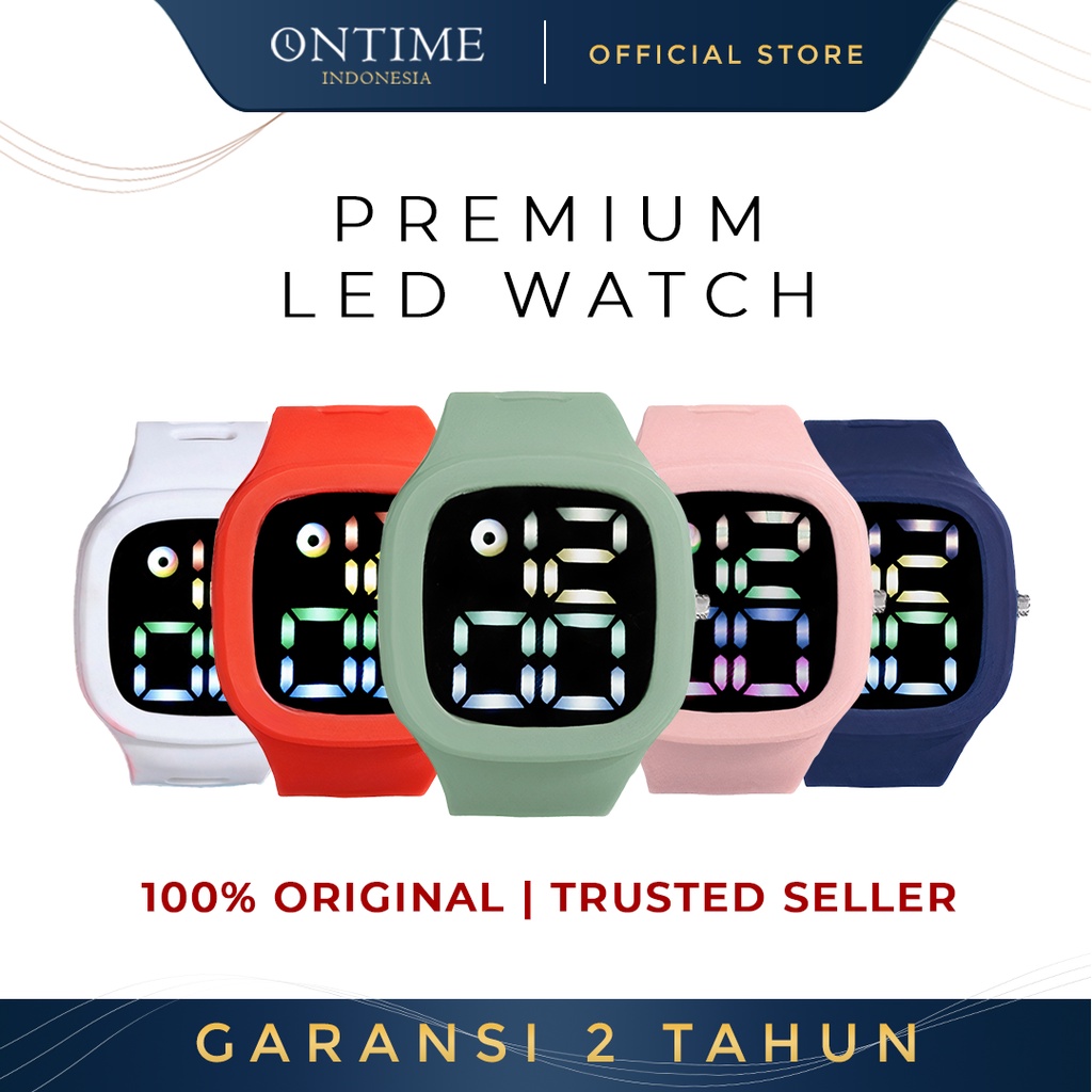 Jual Original Bergaransi Jam Tangan Digital Premium Led Watch