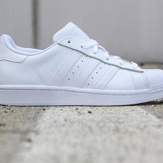 adidas superstar foundation pack tripple white original made in indonesia