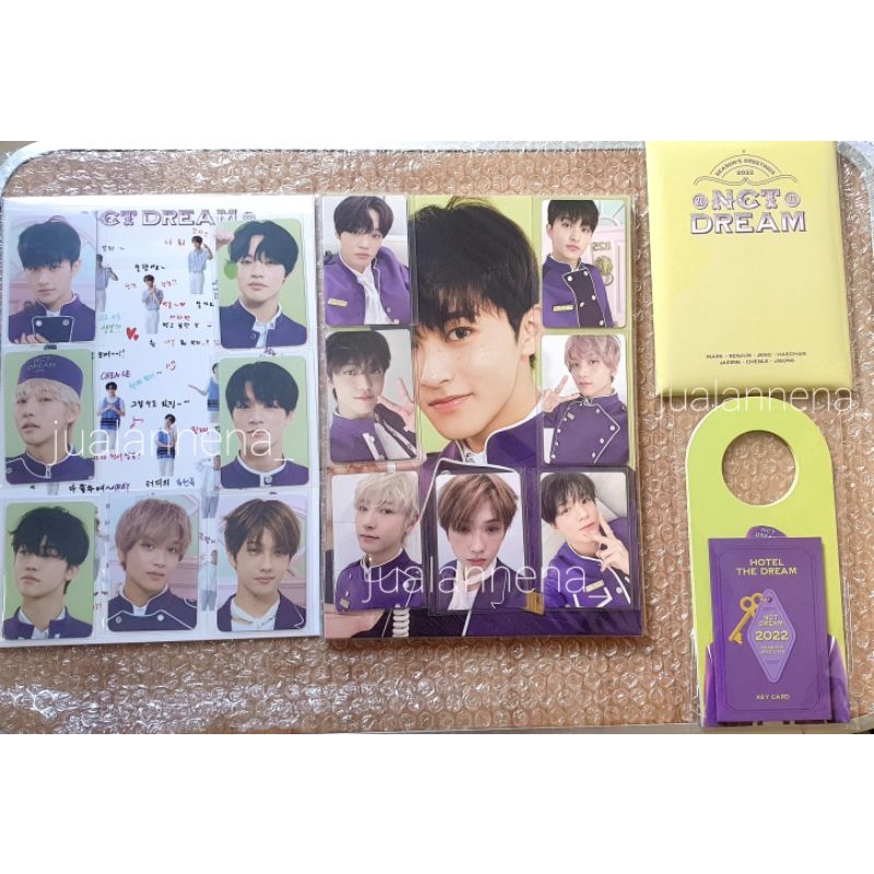 [Take All] Seasons Greeting 2022 NCT Dream All Member + POB Ktown SG22 Keycard