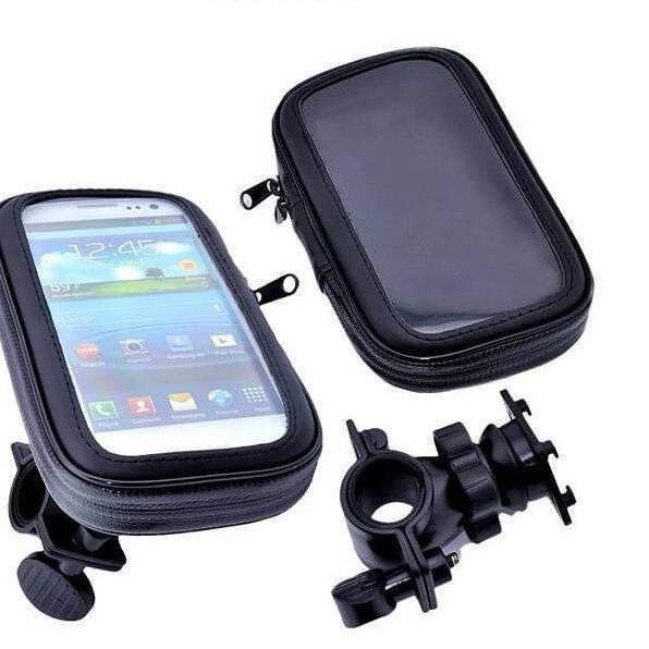HARGA GROSIR Holder HP GPS Stang Sepeda Motor Waterproof HARGA GROSIR Holder HP GPS Stang Sepeda Motor Waterproof