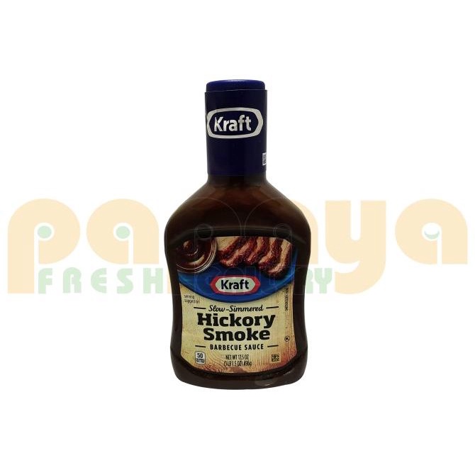 

+++++] KRAFT BBQ SAUCE HICKORY SMOKE 496GR PCS