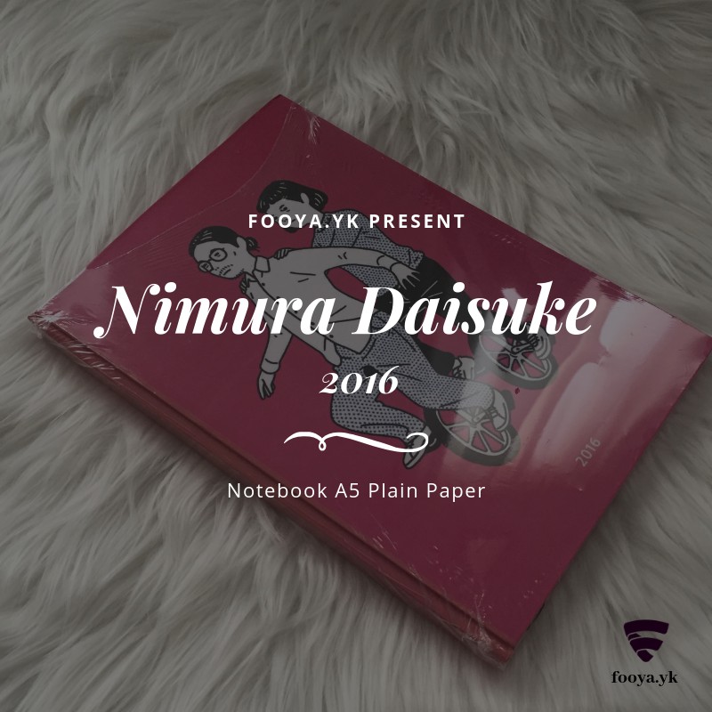 

Notebook "Nimura Daisuke 2016" (READY STOCK)