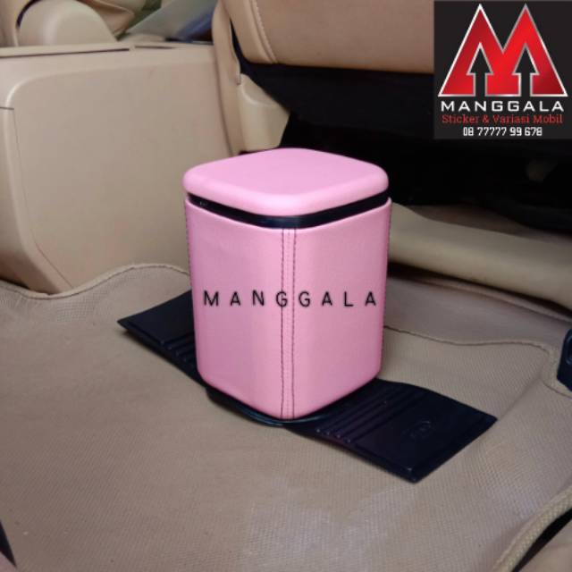 Tempat Sampah Mobil Pink