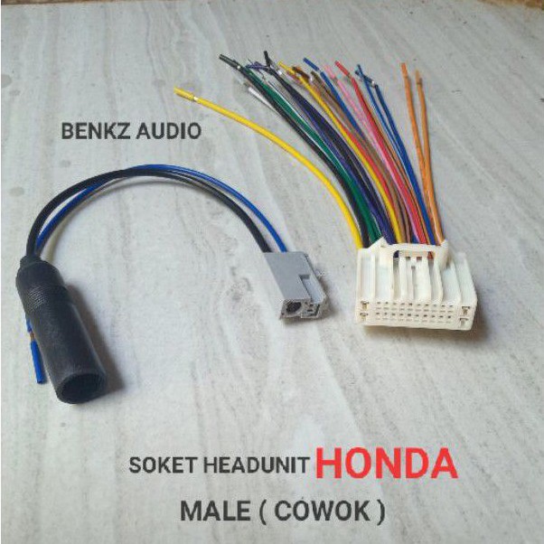 Soket kabel JVC KW X920BTTH Honda brio E socket Jvc kw x920bt