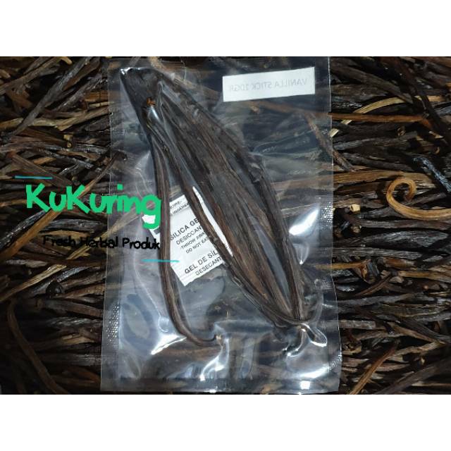 

Vanili Kering 500gr Vanilla Bean Stik Wangi Berminyak