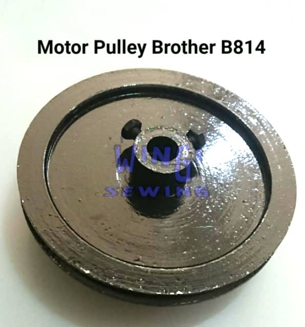 BROTHER B814 Pulley Poly Poli Dynamo Mesin Lubang Kancing