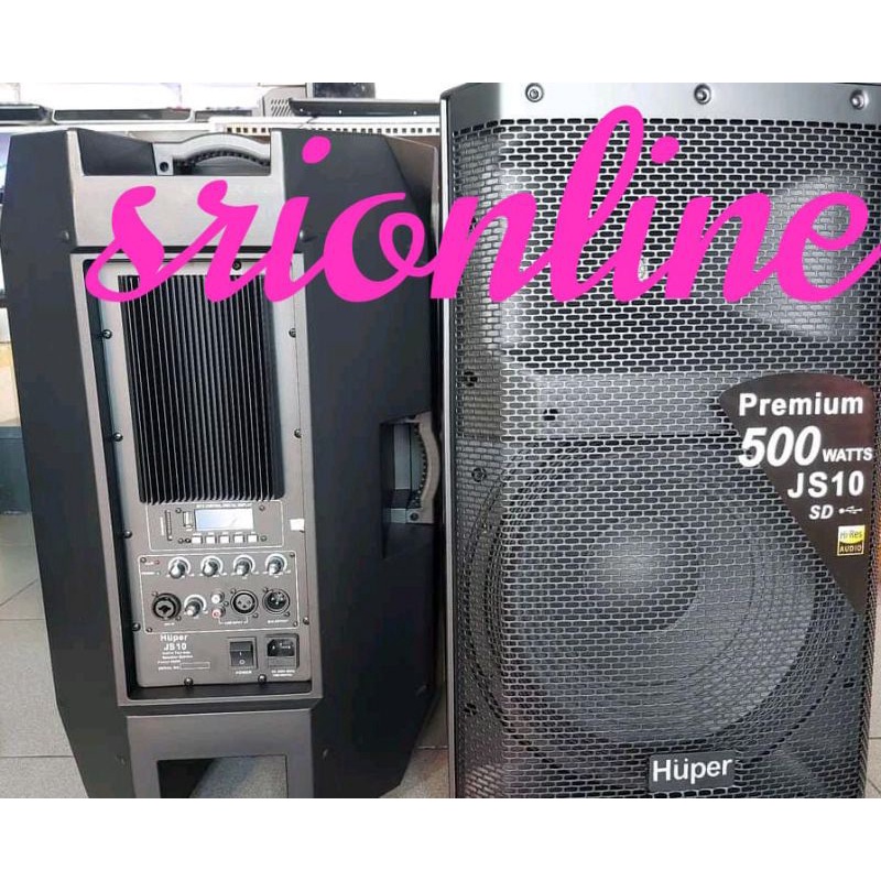 Speaker Aktif Huper Premium Js 10 500 watt Huper js 10 original