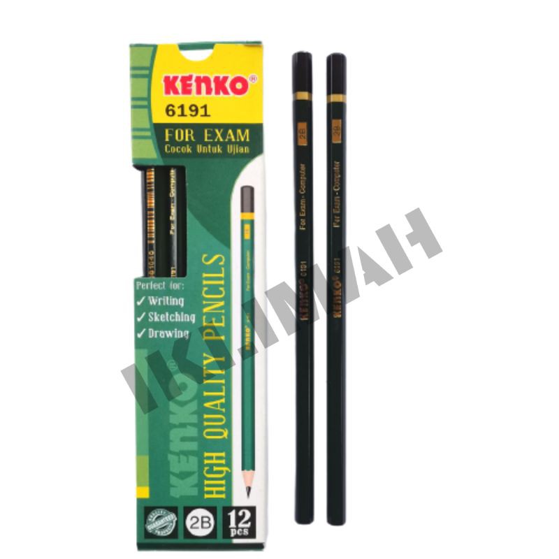 

Pensil Kenko 2B Type 6191 / Pinsil Kayu / Pencil