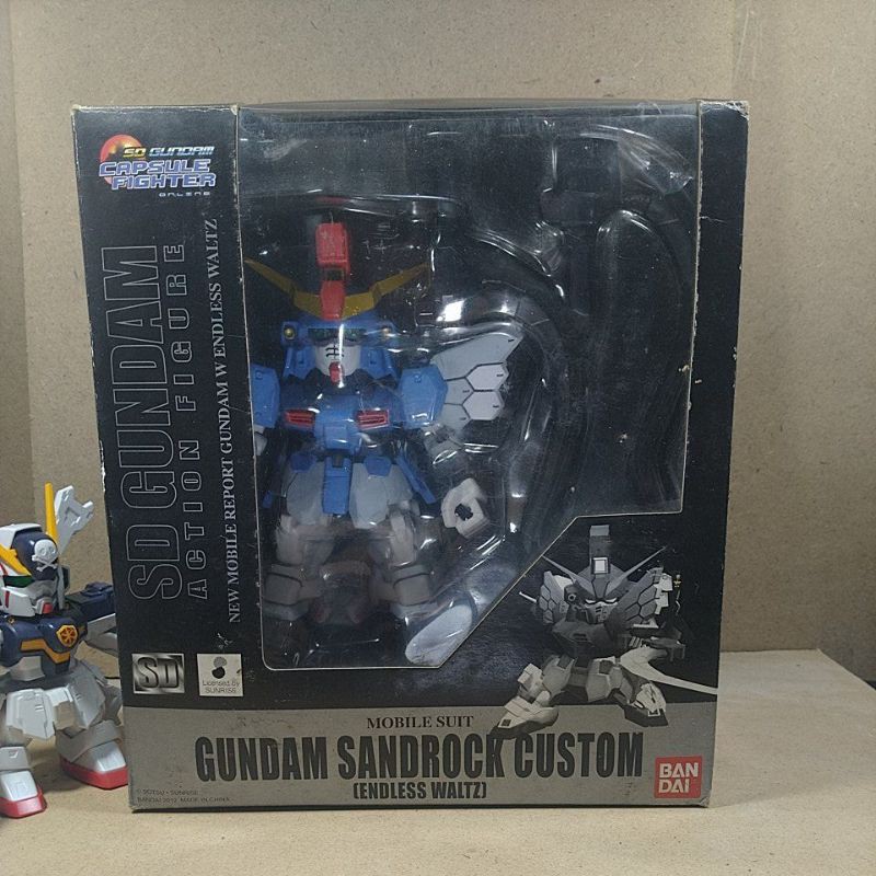 RARE SANROCK ENDLESS WALTZ SD FLEXTION SDGO SUPER DEFENDER GUNDAM