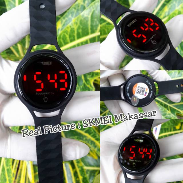 SKMEI Touch Watch Black