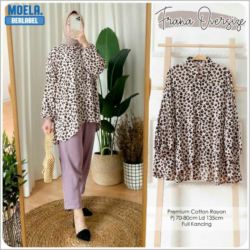 FRANA OVERSIZE BLOUSE ATASAN MOELA