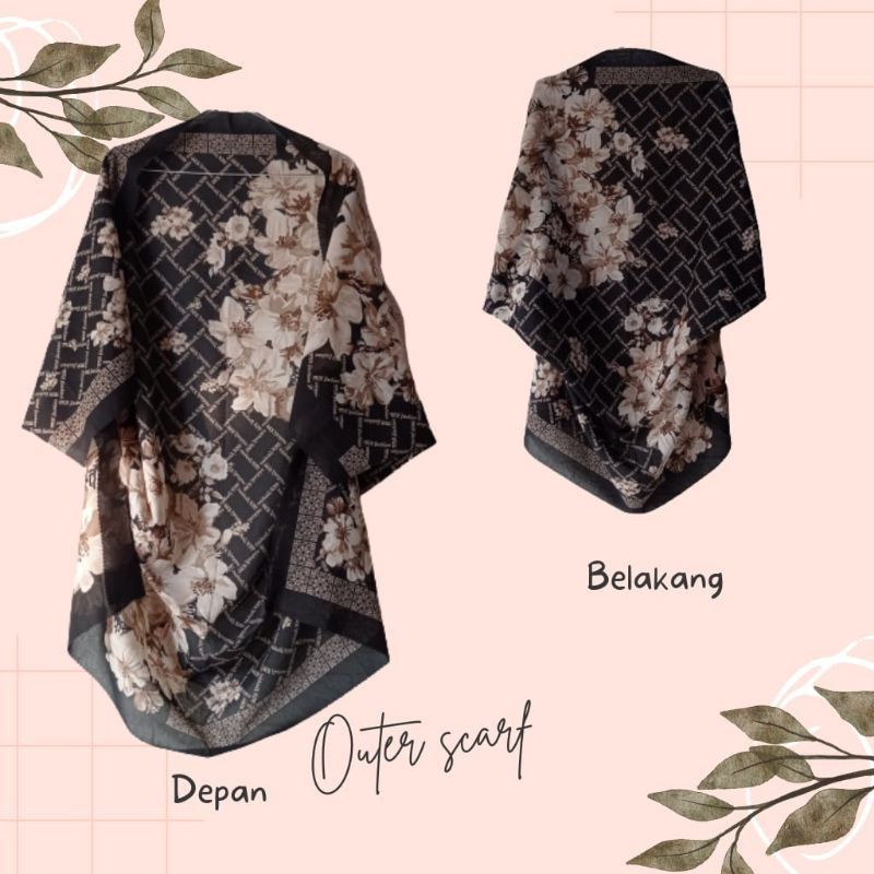 OUTER SCARF WANITA PREMIUM MOTIF MOTIF TERBARU 2022-KMO 31