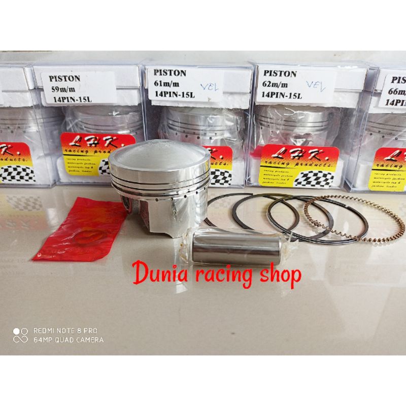 Piston LHK Seher LHK 55 56 57 58 58.5 59 59.5 60 61 62 63 64 65 66 67 68 69 Pin 14 Original LHK 1set Seher Ring seher Pin piston paket