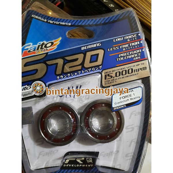 Bearing kurk as Faito s720 ukr 6205 h15-6205 h15 motor Fizr-satria 2 tak faito s720