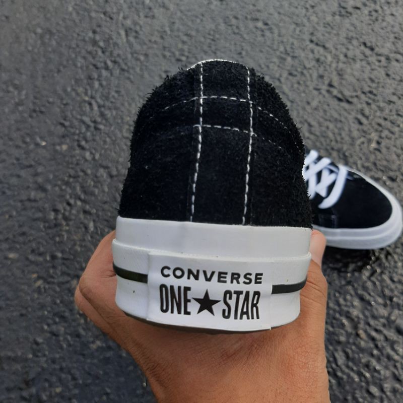 Sale Converse One Star Ox Black White