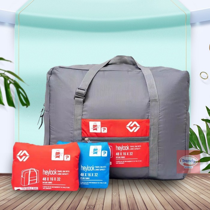 Tas Travel Lipat | Tas Travelling Jinjing Pria / Wanita | Tas Duffel Genggam | Tas Besar Tempat Baju