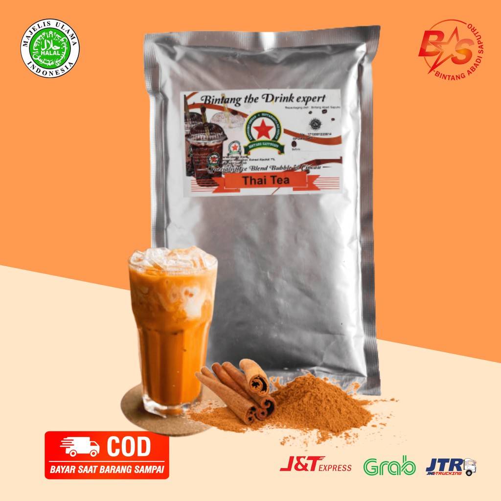 

Bubuk Minuman Rasa Thai Tea 500gr