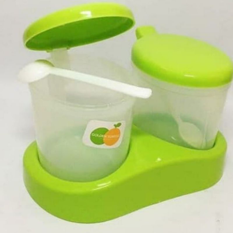 tempat bumbu Golden sunkist isi 2 / tempat bumbu golden sunkiest