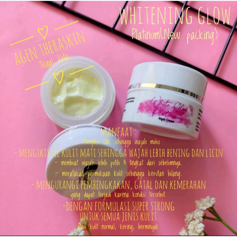 whitening glow platinum