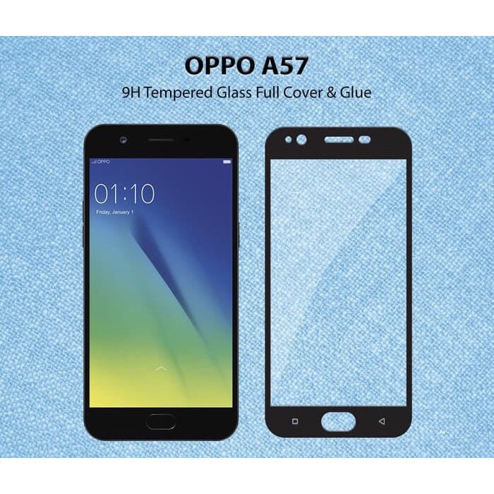 Tempered Glass Full Cover 5D OppoA39/ A57