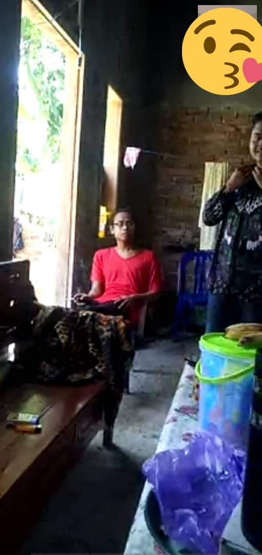 Batik Couple Keluarga Muara Couple Sania Ruffle Ori Ndoro Jowi Dnt Terlaris Motif Mega Merah