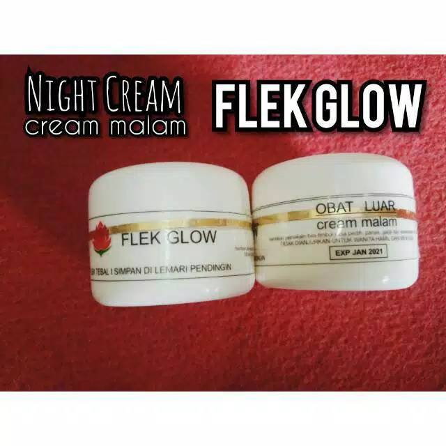 Theraskin flek glow - cream malam flek - flek glowing