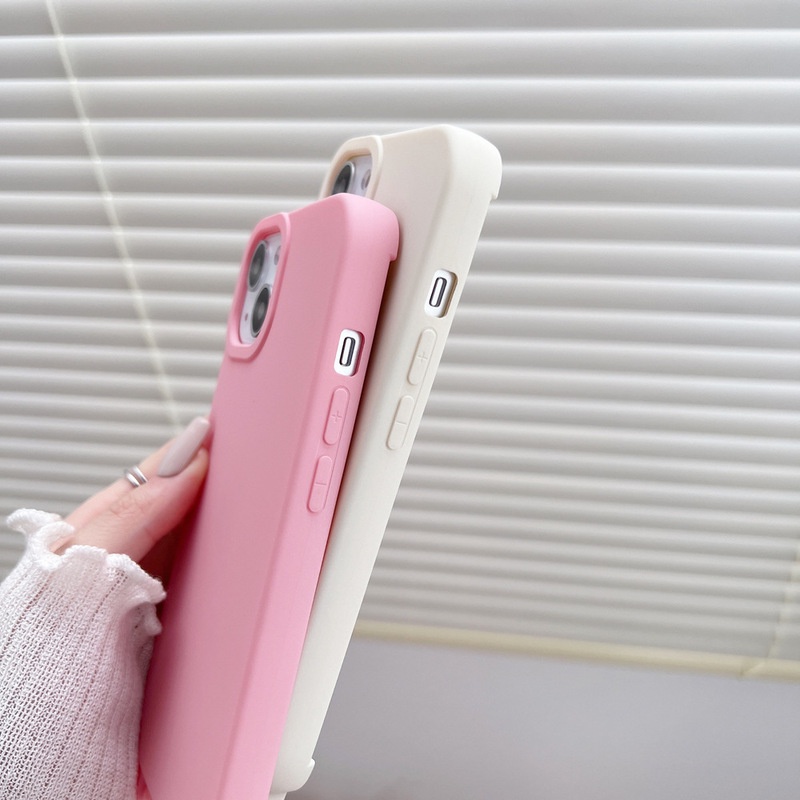 Case Pelindung Bahan Silikon Tebal Anti Hilang Dengan Lanyard Untuk iPhone 14 14Pro 14Pus 14ProMax