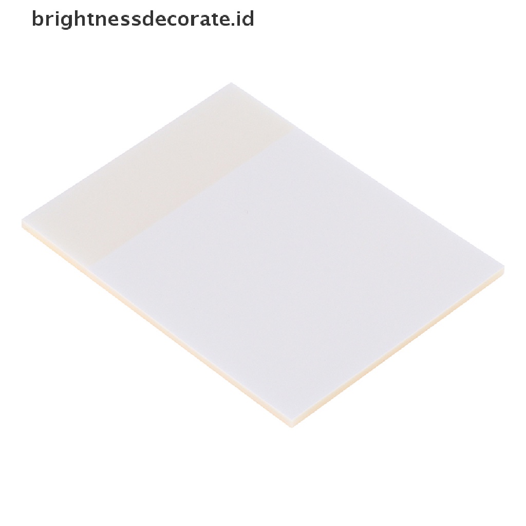 50 Lembar Sticky Notes Transparan Anti Air