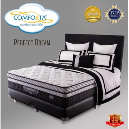 Springbed Comforta Perfect Dream Full Bed Set