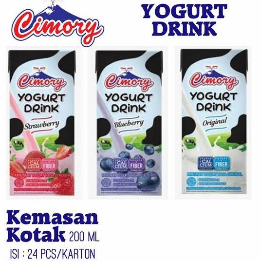 

BISA COD Cimory Yogurt Drink 200 ml | 1 Dus @24 PCS - Blueberry