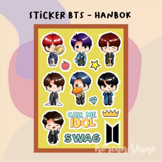 [PO] Sticker / Stiker BTS