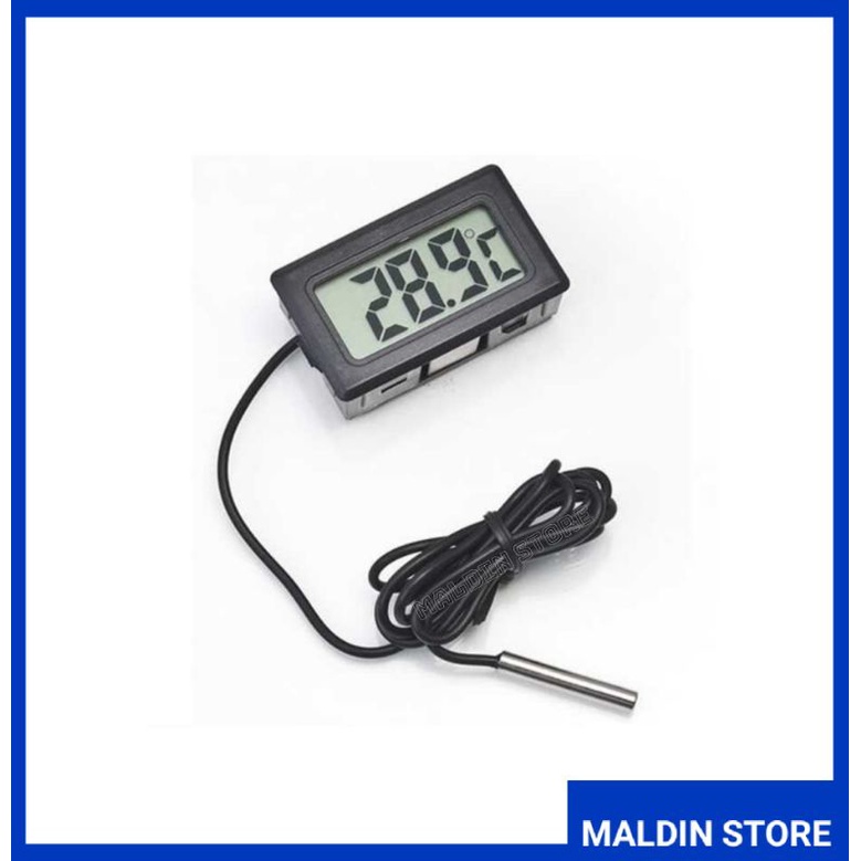 Pengukur Suhu Termometer Digital Aquarium Pengukur Suhu Aquarium Harga Murah Terjangkau