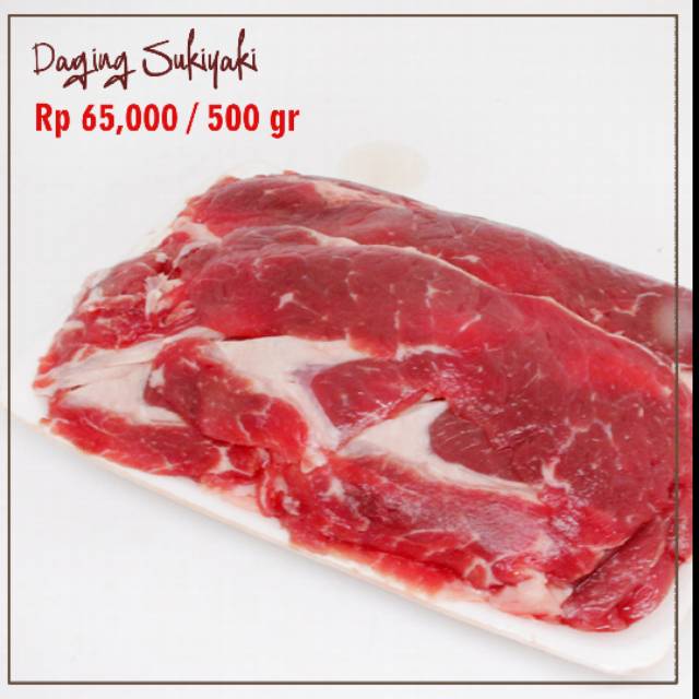 

Daging sukiyaki