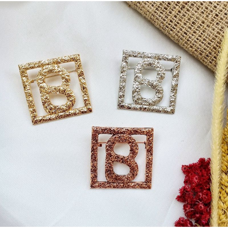 Brooch Buttonscarves KW//Bros Buttonscarves Polos/Mata/Mutiara-3