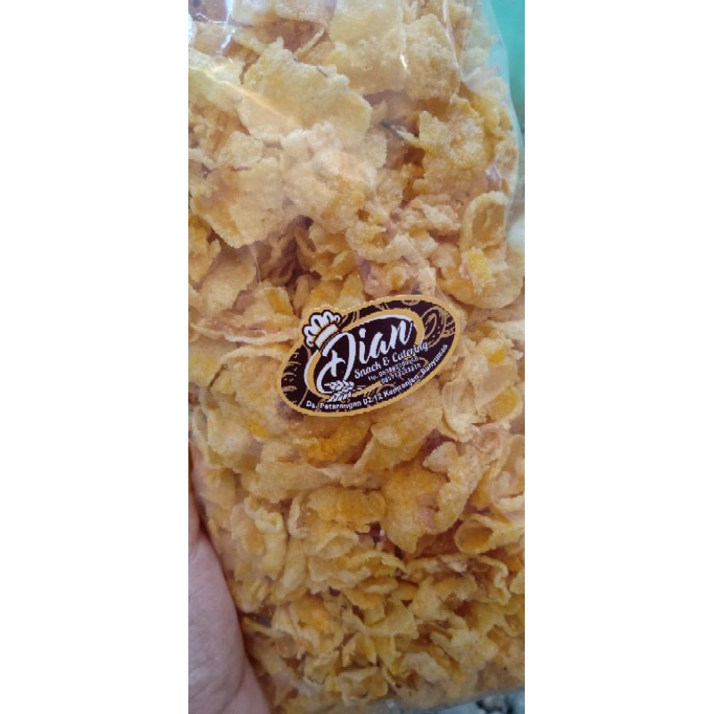 

Emping jagung gurih/ emping jagung asin gurih 125 gram