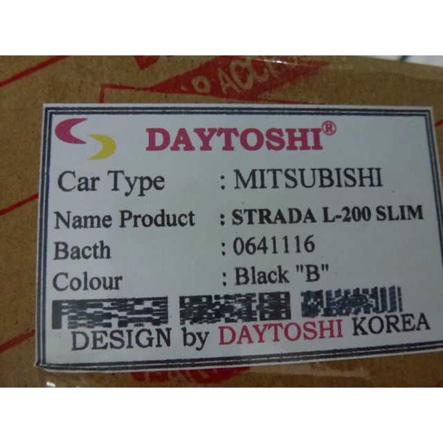 Talang Air Mitsubishi L200 Strada
