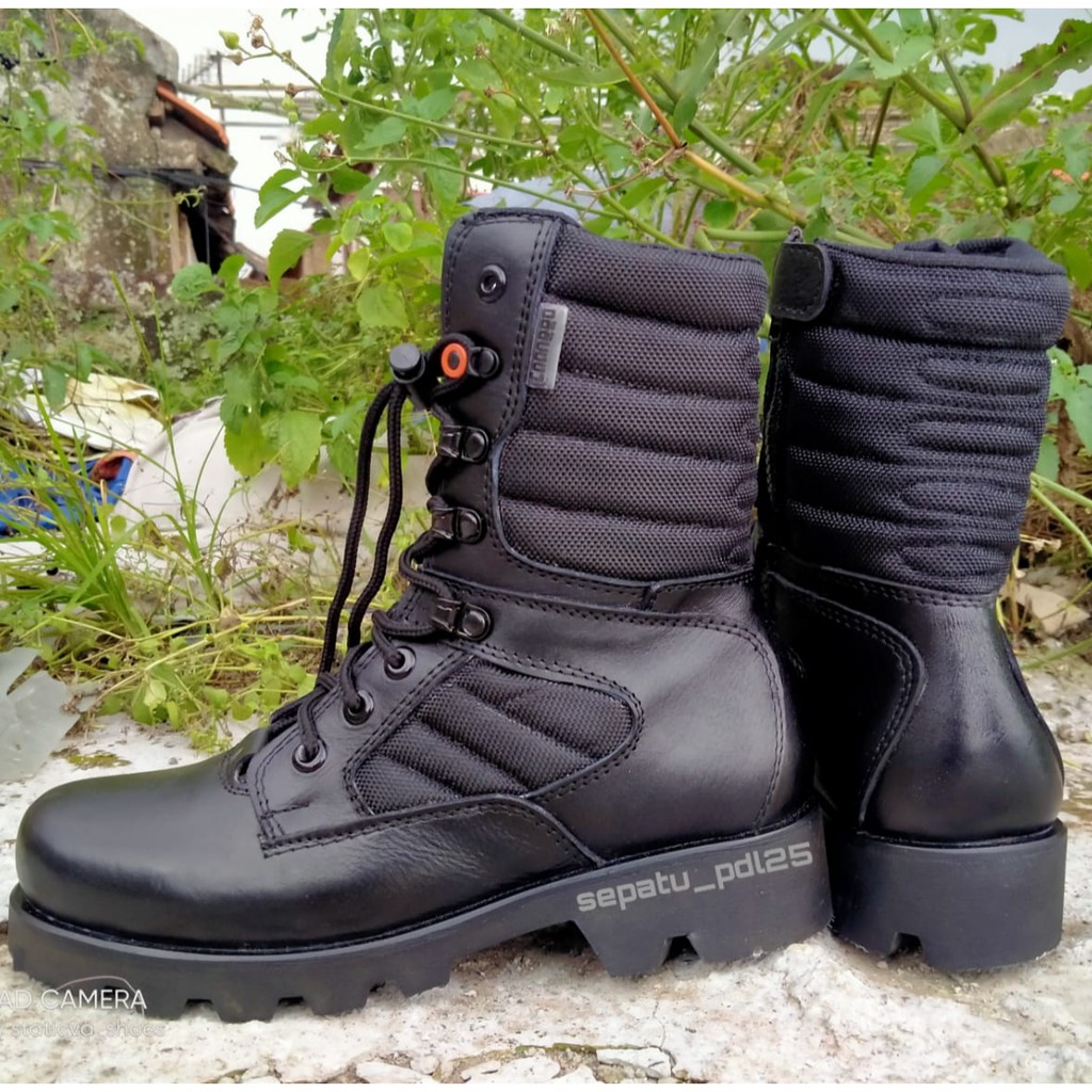 sepatu pdl tni jatah TNI AU kulit sapi asli Terlaris caanggo militery