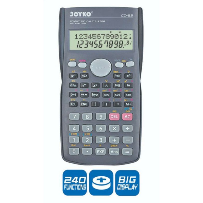 Kalkulator Ilmiah Calculator JOYKO Scientific CC 23