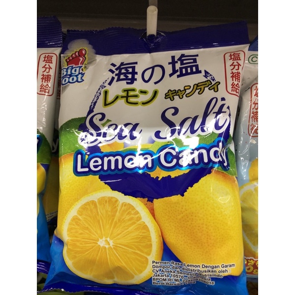 

Big Foot sea saLt lemon candy