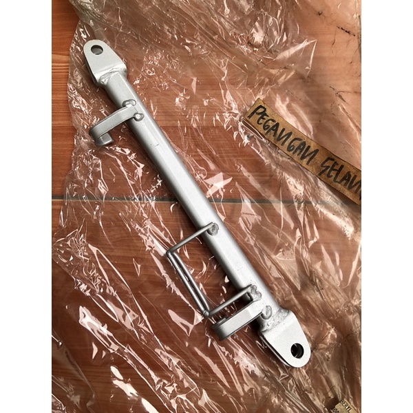 tiang bracket breket selang kaliper cakram belakang honda nsr 150 r rr silver 43431 kw6 960 original